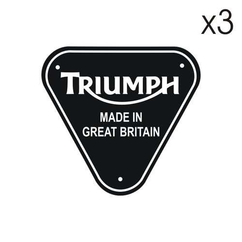 Stickers plastifiés triumph - plastifiés,