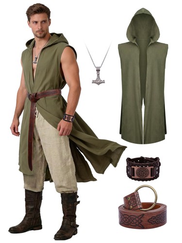 Menâ medieval hooded - menâ€™s,