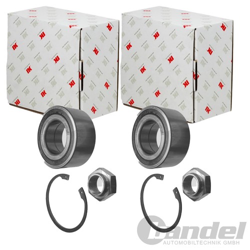Kit roulement roue - 2x,