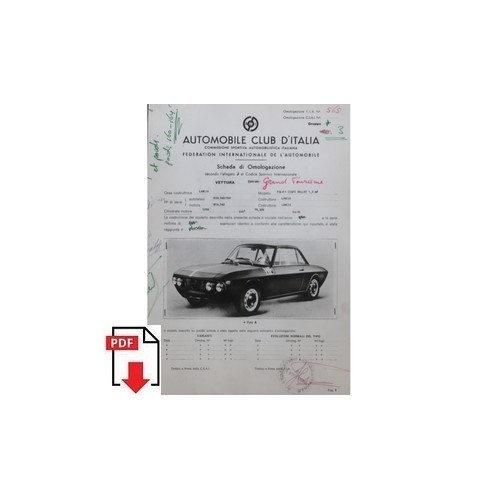 1970 lancia fulvia - lancia,