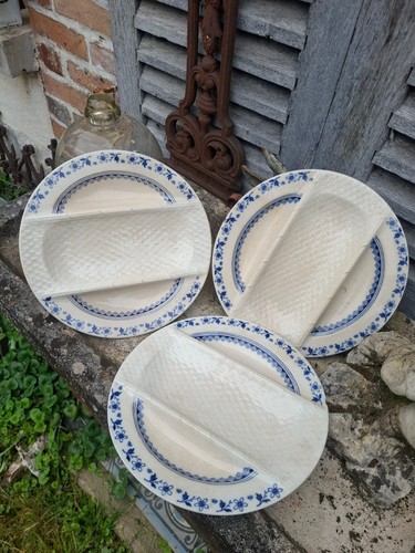 Assiette asperges - 3, à