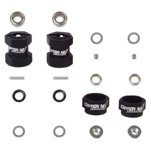 Aluminum 12mm tire hex adapter - tire,