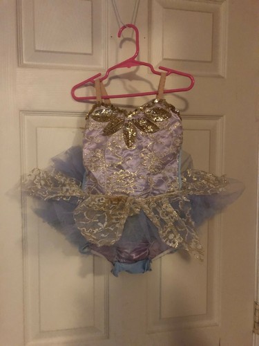 Purple blue and - gold, ballet