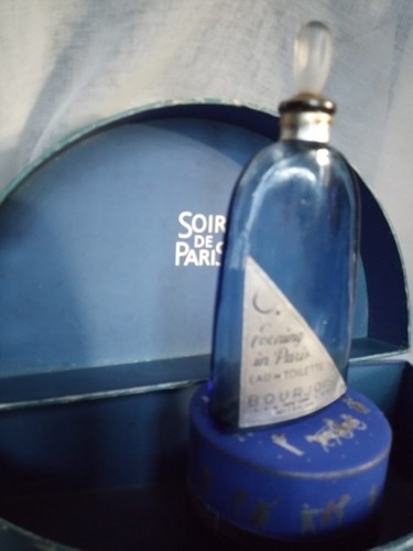 Flacon ancien parfum evening - parfum,
