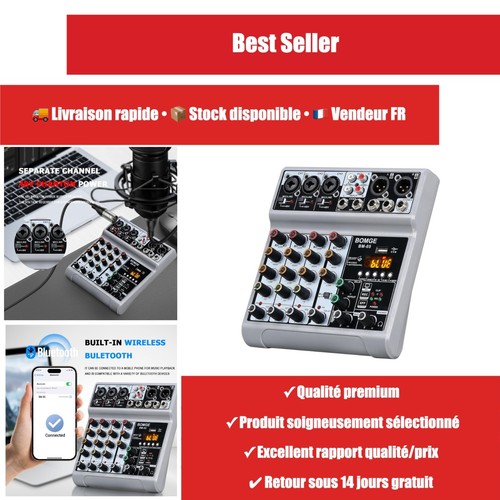 Bomge table mixage audio - bomge, de