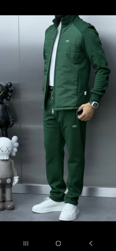 Lacoste mens jumpsuit green - lacoste,