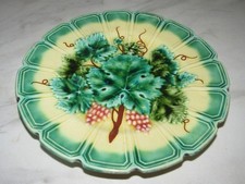 Ancienne assiette barbotine - ancienne,