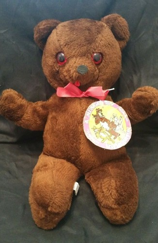 Rushton vintage musical bear - rushton,