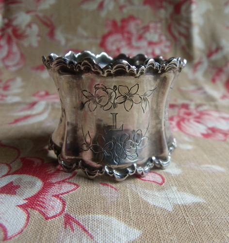 Rond serviette argent - de,