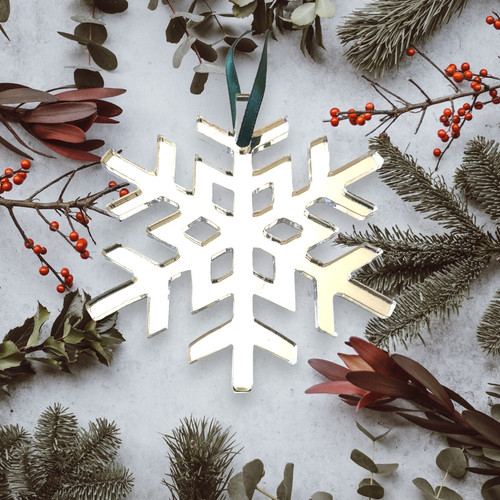 Cristal flocon neige sapin - de,