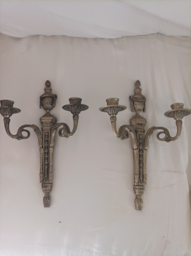 Paire bougeoirs muraux 2 - paire,