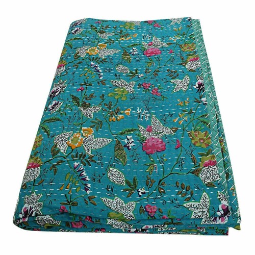 Couvre lit kantha - couvre-lit, fait