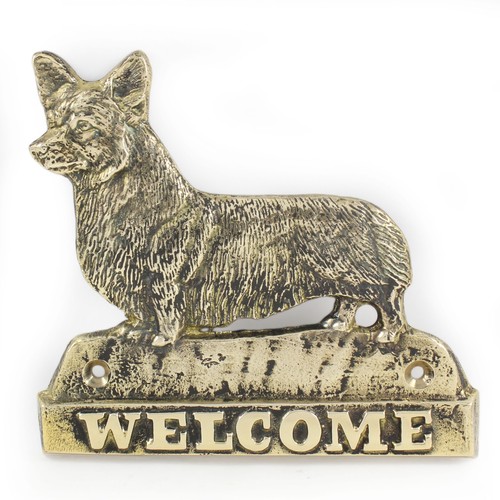 Welsh corgi pembroke plaque - -,
