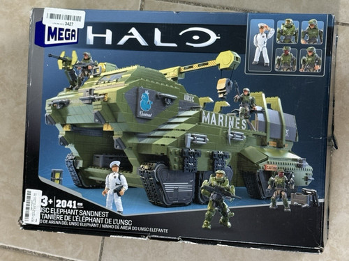 Mattel mega halo unsc elephant - mega,