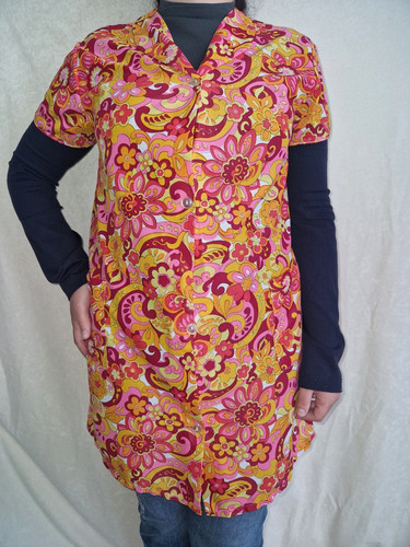Nylon dederon smock apron - nylon,