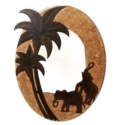 Miroir bois motif - en,