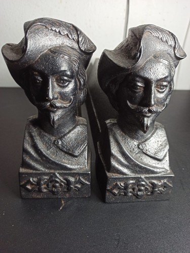 Anciens paire chenets - chenets, de