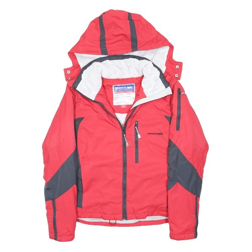 Veste ski capuche zippée - à,