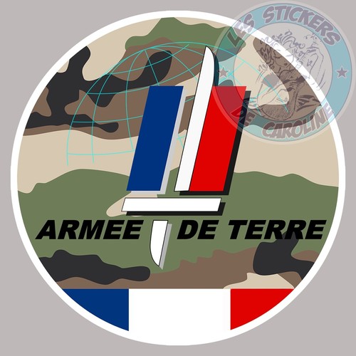 Sticker armee terre - armee, logo