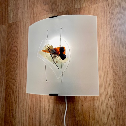 Grande applique verre design - verre,