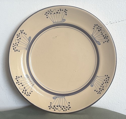 Assiette majolique de - en,
