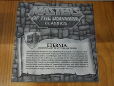 MOTU Masters of the Universe : ETERNIA MAP carte