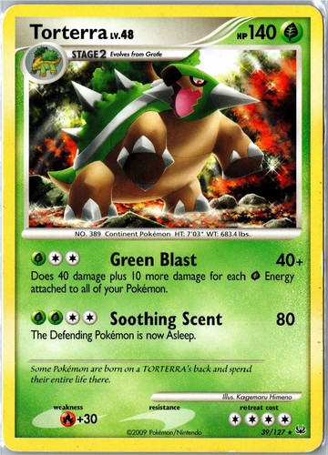 Pokemon card torterra - pokemon,