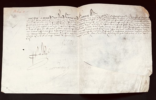 Henri lettre signée - signée, –