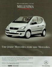 publicité Advertising 0821 2002  Mercedes-Benz  la Millesima mobilo-life