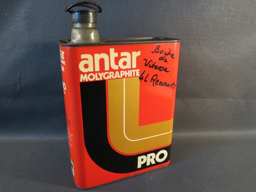 Ancien bidon huile antar pro - d'huile,