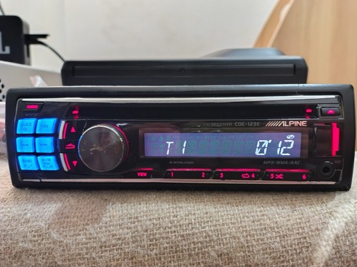 Alpine cde 123e car - car, stereo