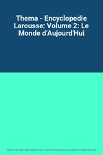 Thema - Encyclopedie Larousse