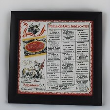 Ancien CARTEL DE TOROS San Isidro Année 1969 Programme Taurin PAQUIRRI Damaso