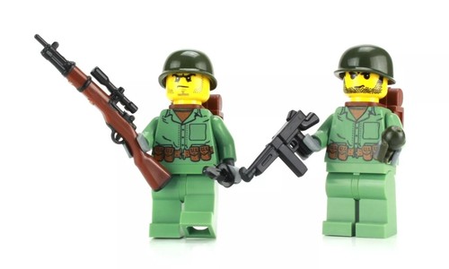Battle brick ww2 marine - us,