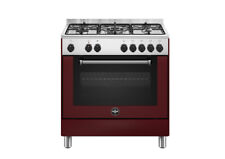 La Germania Amn855eviv/24 Cuisine 80X50CM 5 Feux Four Électrique Bordeaux Cl.a