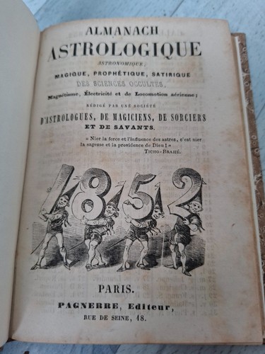 Livres anciens almanach - anciens,