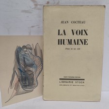 Jean COCTEAU Édition ORIGINALE - La Voix humaine 1930