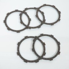 Kit de cinq disques garnis d'embrayage Tecnium pour moto Yamaha 125 RDX 1978 à