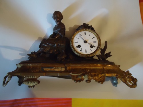 Ancienne horloge pendule - ancienne,
