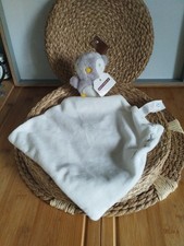 Doudou chouette hibou gris