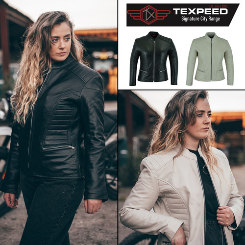 Femmes veste cuir - veste, style