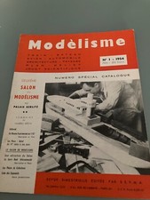 Revue MODELISME "Train, bateau , Avion, Architecture ..ANNÉE 1954  1° parution