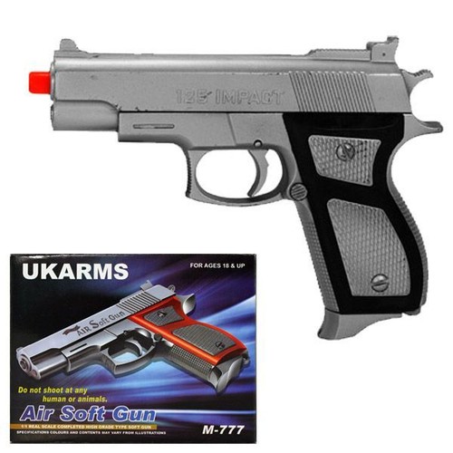 Arms silver plastic - 6",
