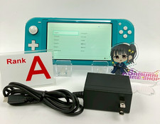 Nintendo Switch Lite Turquoise Blue Console A Rank & AC Adapter 1Day Ship 0441