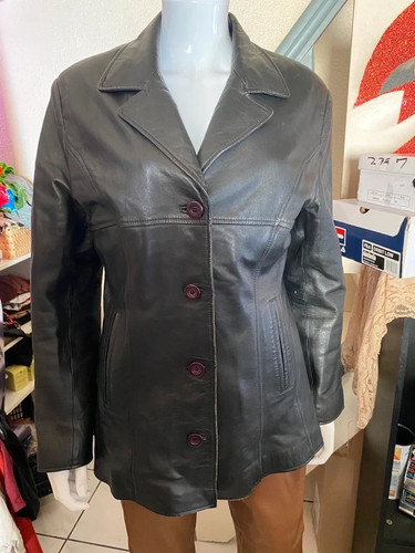 Veste cuir foréside - en,