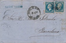 LETTRE N°22X2 ROUE DE CHARETTE ADMON DE CAMBIO BARCELONA COVER