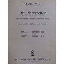 HAYDN Joseph Die Jahreszeiten Les Saisons Chant Orchestre