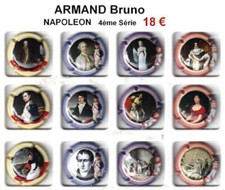 capsule de champagne ARMAND BRUNO "NAPOLEON" quatrième série
