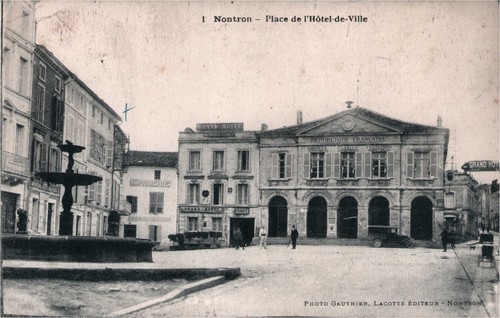 Cpa nontron place - nontron,