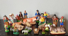 Lot de 25 Santons de Provence